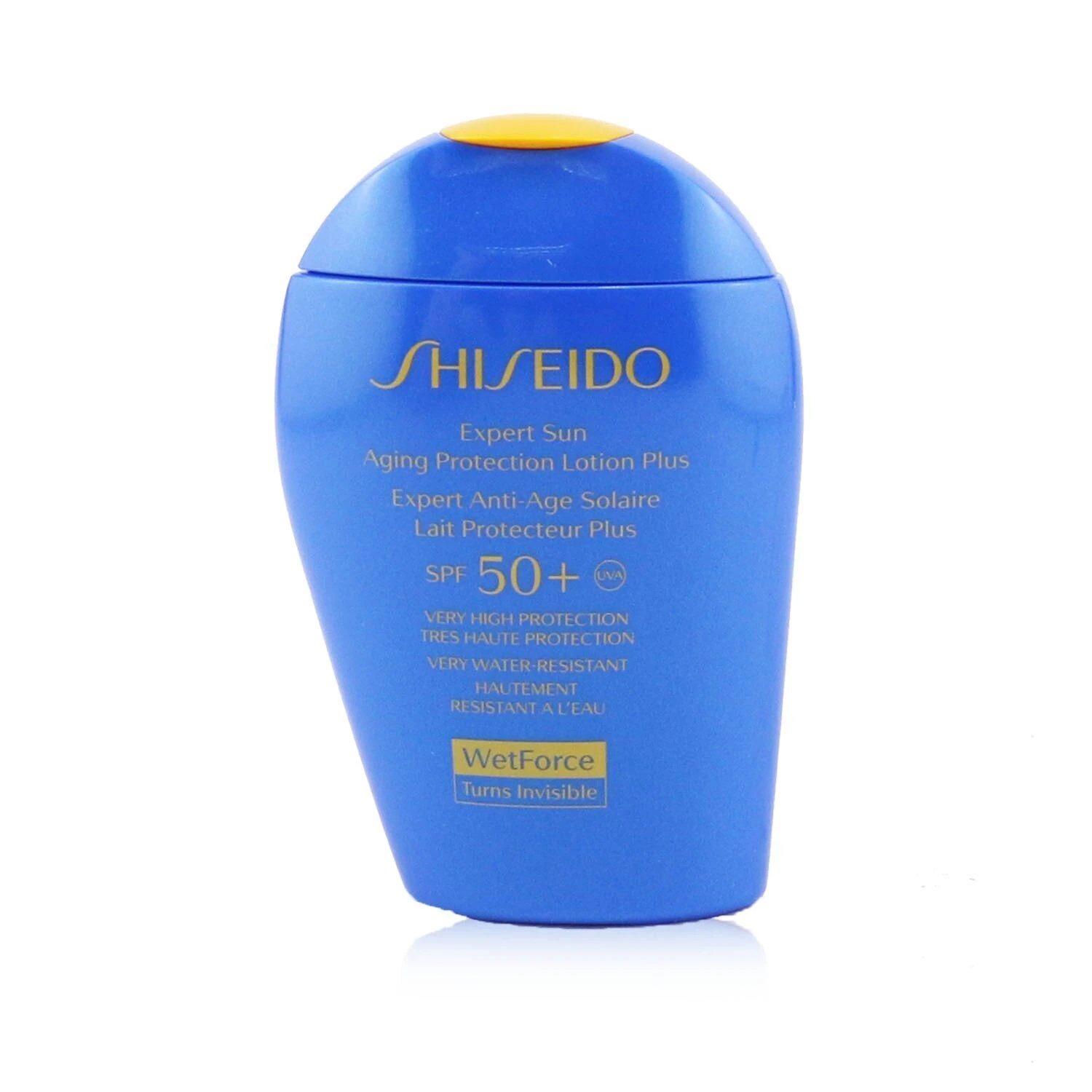 Shiseido Expert Sun Aging Protection Lotion Plus WetForce For Face & Body SPF 50+ 100ml/3.4oz 2 Shiseido Expert Sun Aging Protection Lotion Plus WetForce For Face & Body SPF 50+ 100ml/3.4oz - Image 2