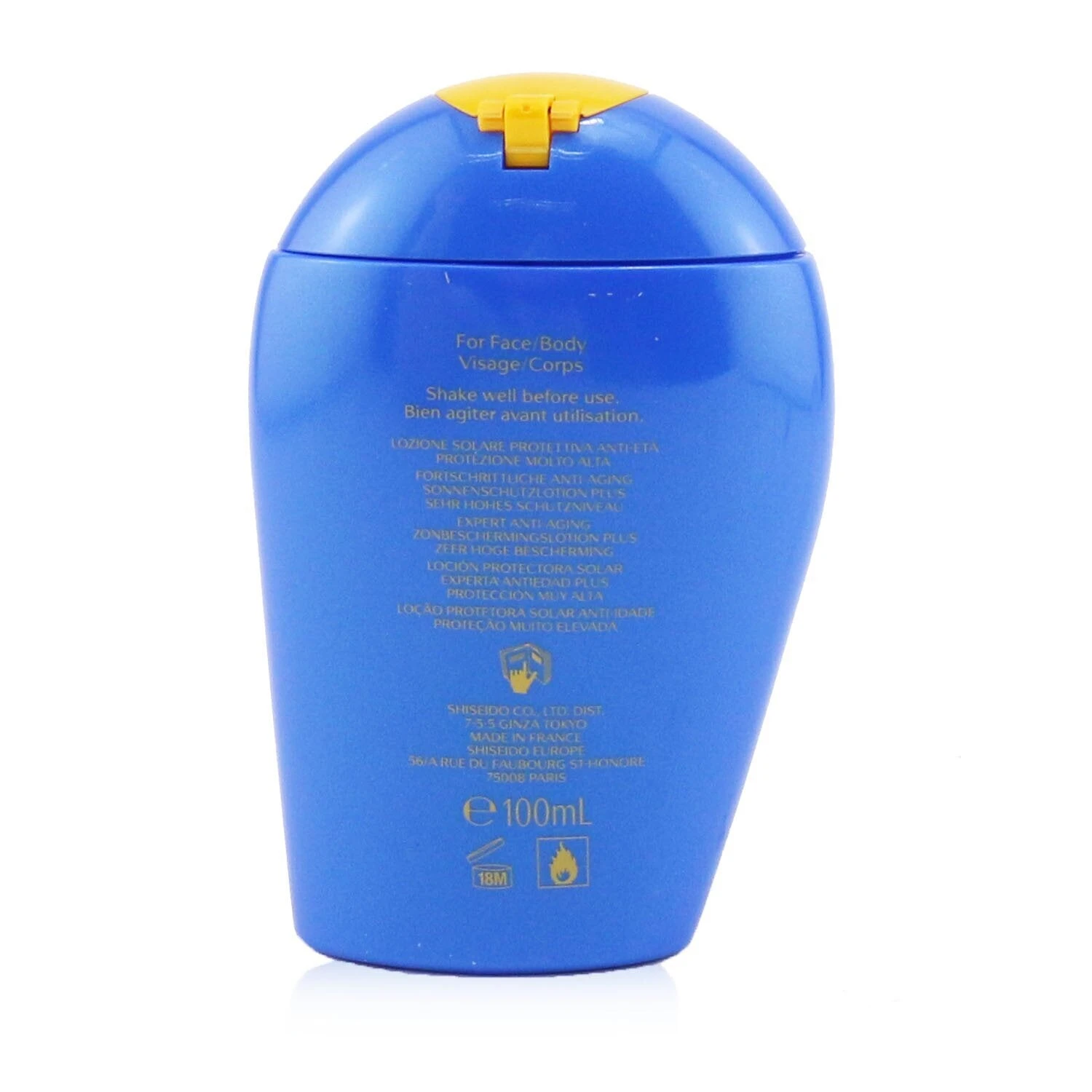 Shiseido Expert Sun Aging Protection Lotion Plus WetForce For Face & Body SPF 50+ 100ml/3.4oz 3 Shiseido Expert Sun Aging Protection Lotion Plus WetForce For Face & Body SPF 50+ 100ml/3.4oz - Image 3