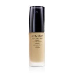 Shiseido Synchro Skin Lasting Liquid Foundation SPF 20 - Golden 3 30ml