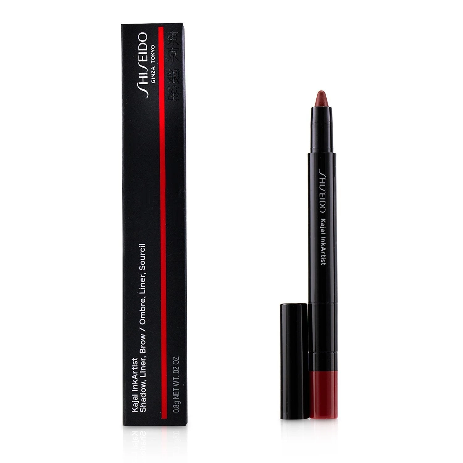 Shiseido Kajal InkArtist (Shadow, Liner, Brow) - # 03 Rose Pagoda (Red) 0.8g/0.02oz 8 Shiseido Kajal InkArtist (Shadow, Liner, Brow) - # 03 Rose Pagoda (Red) 0.8g/0.02oz - Image 8