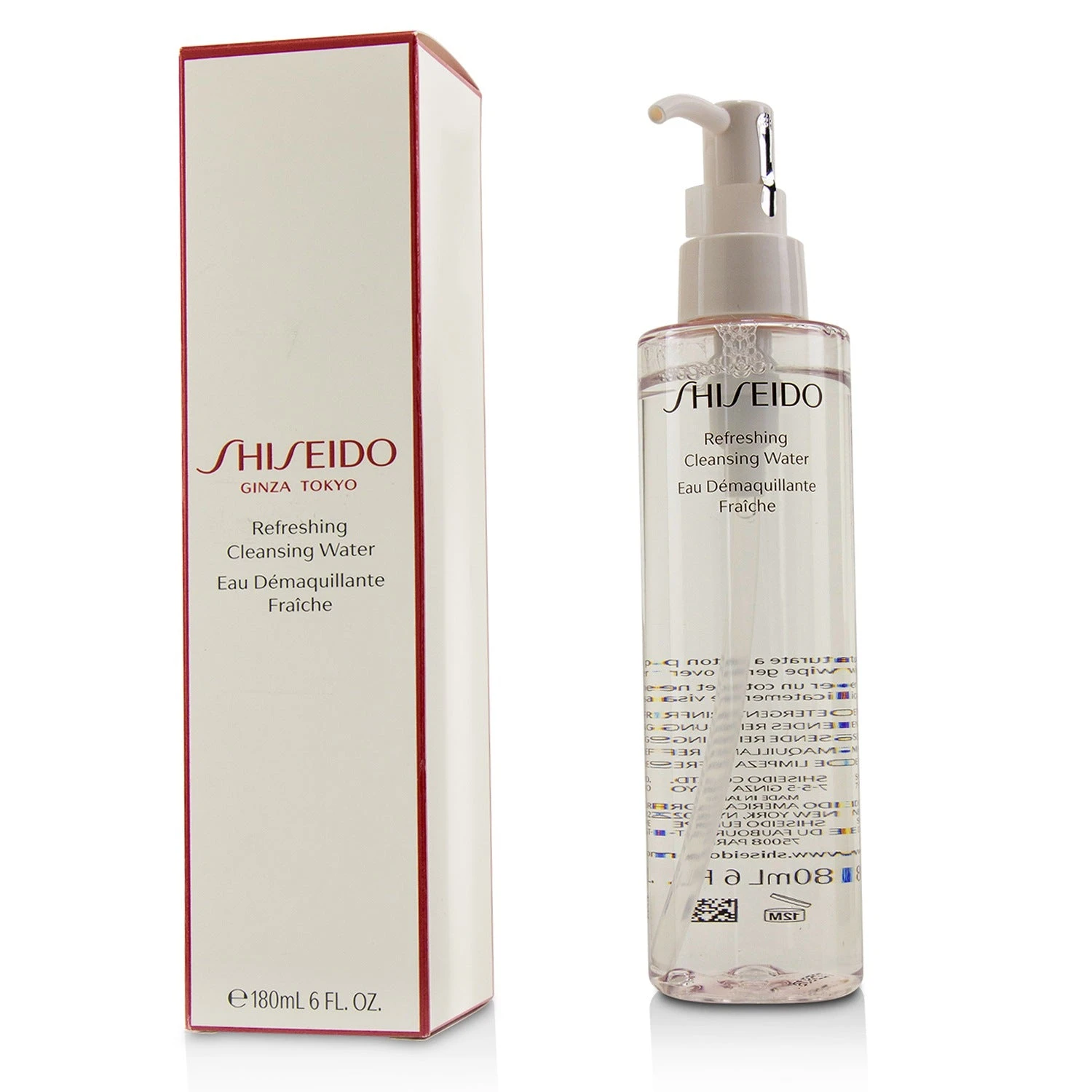 Shiseido Refreshing Cleansing Water 180ml/6oz 1 Shiseido Refreshing Cleansing Water 180ml/6oz
