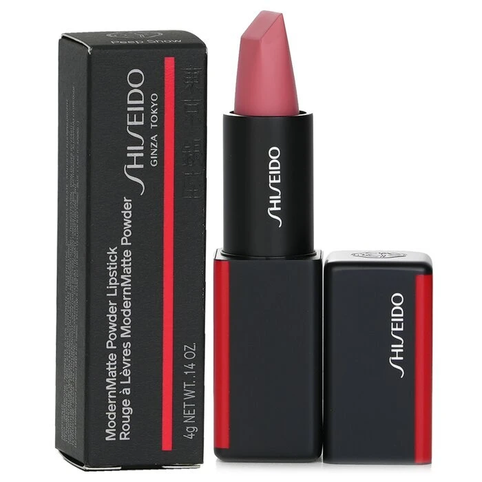 Shiseido ModernMatte Powder Lipstick - # 505 Peep Show (Tea Rose) 4g 2 Shiseido ModernMatte Powder Lipstick - # 505 Peep Show (Tea Rose) 4g - Image 2