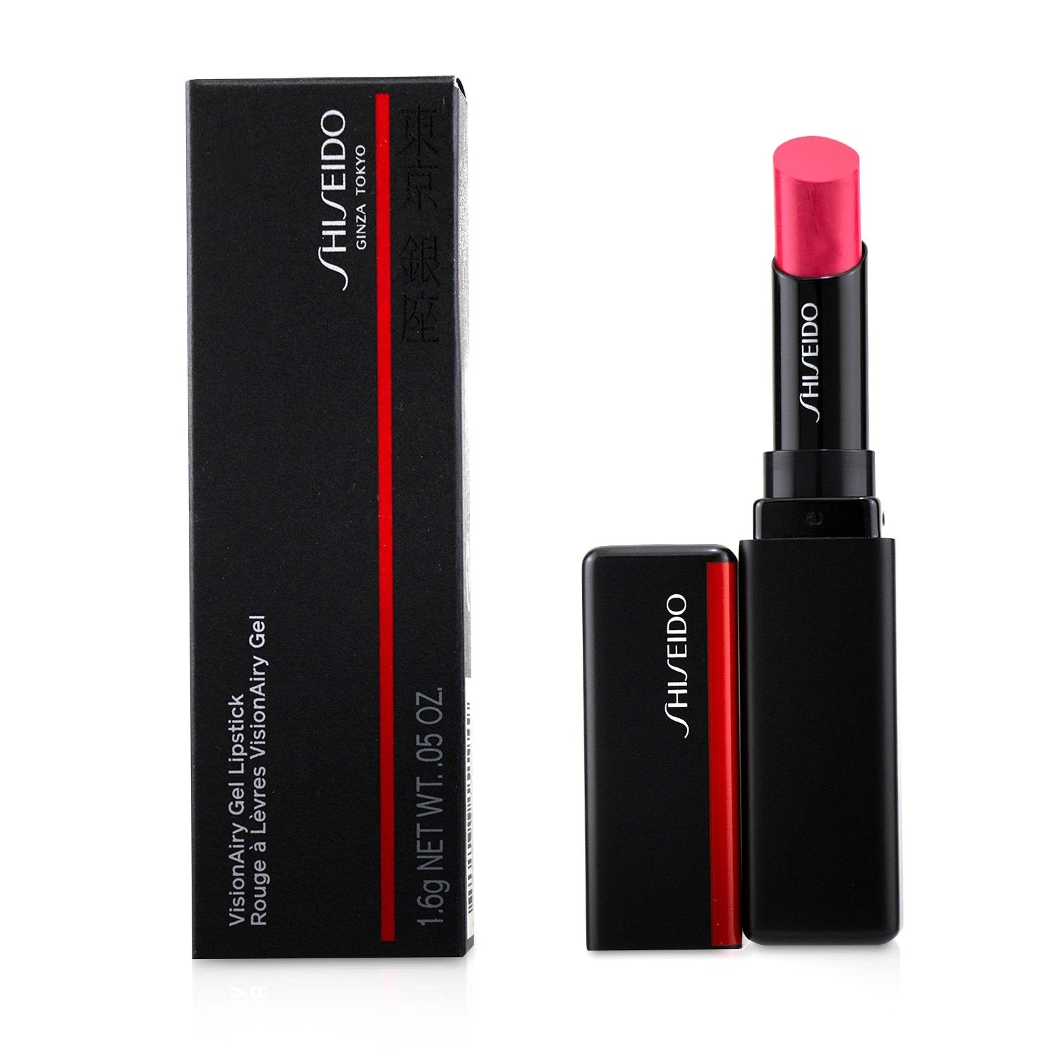 Shiseido VisionAiry Gel Lipstick - # 213 Neon Pink (Shocking Pink) 1.6g/0.05oz 1 Shiseido VisionAiry Gel Lipstick - # 213 Neon Pink (Shocking Pink) 1.6g/0.05oz