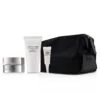 Shiseido Men Total Age-Defense Program Set: 1xTotal Revitalizer Cream 50ml+1xCleansing Foam 30ml+1xTotal Revitalizer Eye 3ml+1xPouch 4pcs
