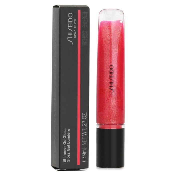 Shiseido Shimmer Gel Gloss - # 07 Shin-Ku Red 9ml 2 Shiseido Shimmer Gel Gloss - # 07 Shin-Ku Red 9ml - Image 2