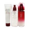 Shiseido Ultimune Defend Daily Care Set: Ultimune Power Infusing Concentrate 100ml + Clarifying Cleansing Foam 125ml + Treatment Softener Enriched 150ml 3pcs