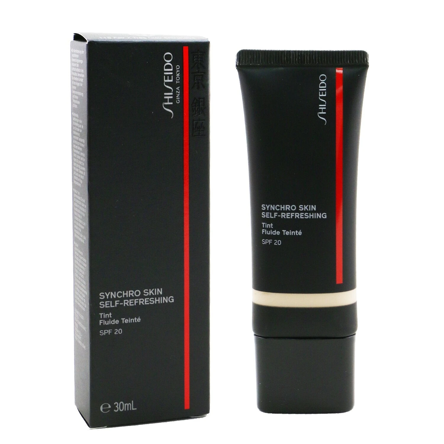 Shiseido Synchro Skin Self Refreshing Tint SPF 20 - # 215 Light/ Clair Buna 30ml/1oz 4 Shiseido Synchro Skin Self Refreshing Tint SPF 20 - # 215 Light/ Clair Buna 30ml/1oz - Image 4