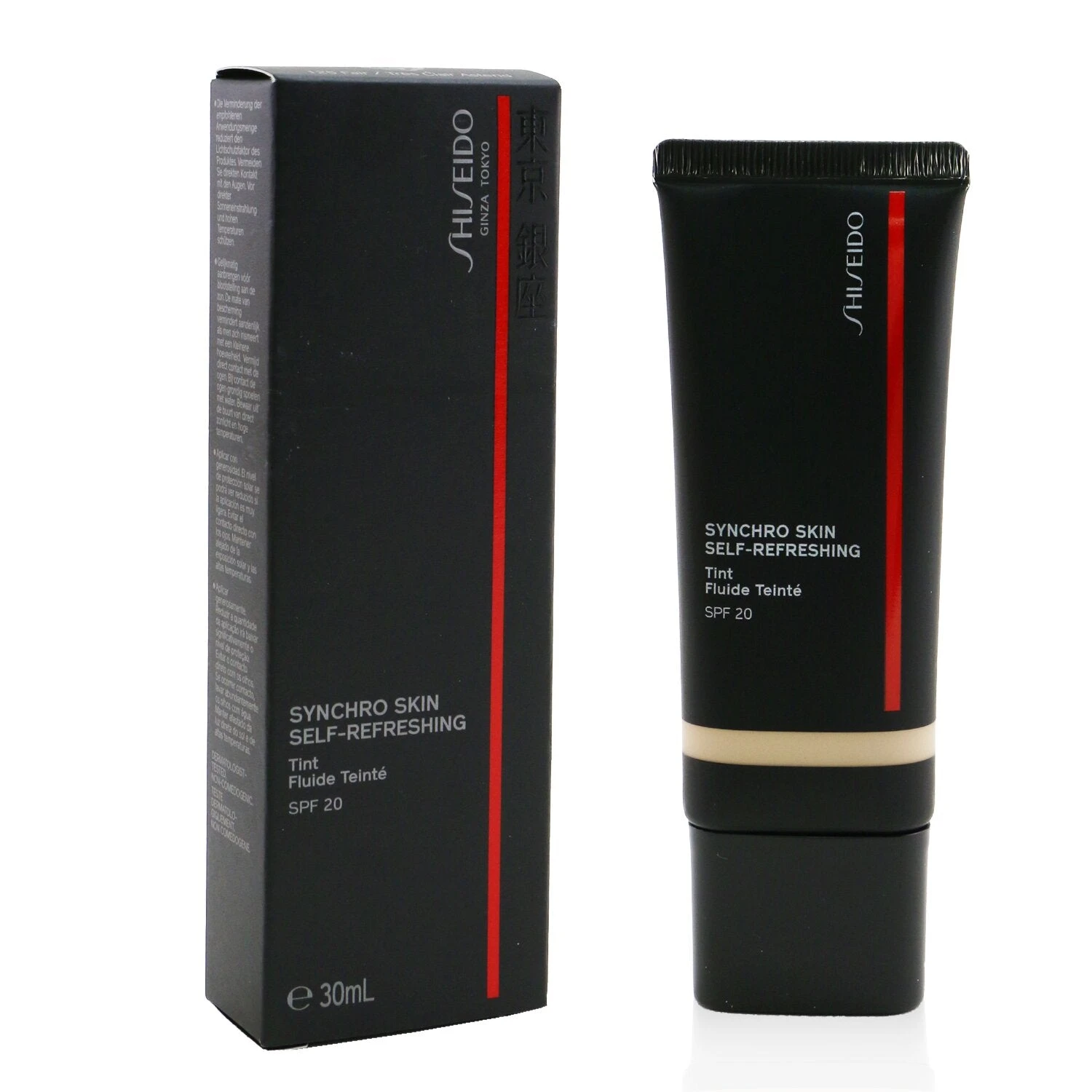 Shiseido Synchro Skin Self Refreshing Tint SPF 20 - # 215 Light/ Clair Buna 30ml/1oz 7 Shiseido Synchro Skin Self Refreshing Tint SPF 20 - # 215 Light/ Clair Buna 30ml/1oz - Image 7