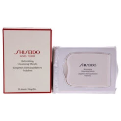 Shiseido Refreshing Cleansing Sheet By Shiseido For Unisex - 30 Count Wipes
