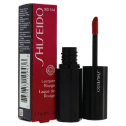 Shiseido Lacquer Rouge - # RD314 Deep Coral By Shiseido For Women - 0.2 Oz Lip Gloss