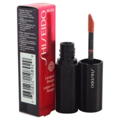 Shiseido Lacquer Rouge - # RD203 Portrait By Shiseido For Women - 0.2 Oz Lip Gloss