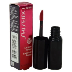 Shiseido Lacquer Rouge - # RD321 Ebi By Shiseido For Women - 0.2 Oz Lip Gloss